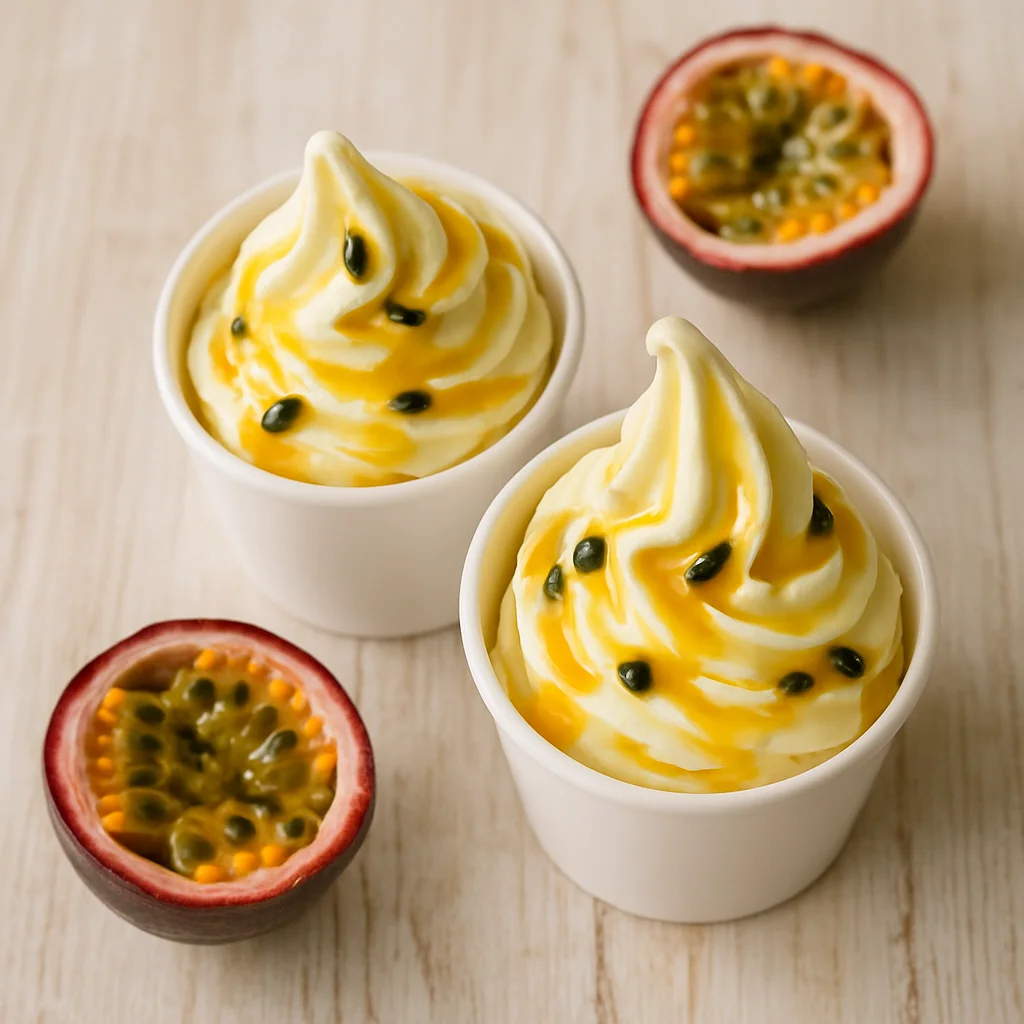Frozen Yogurt al Passion Fruit e Miele — immagine generata con AI — foto 1