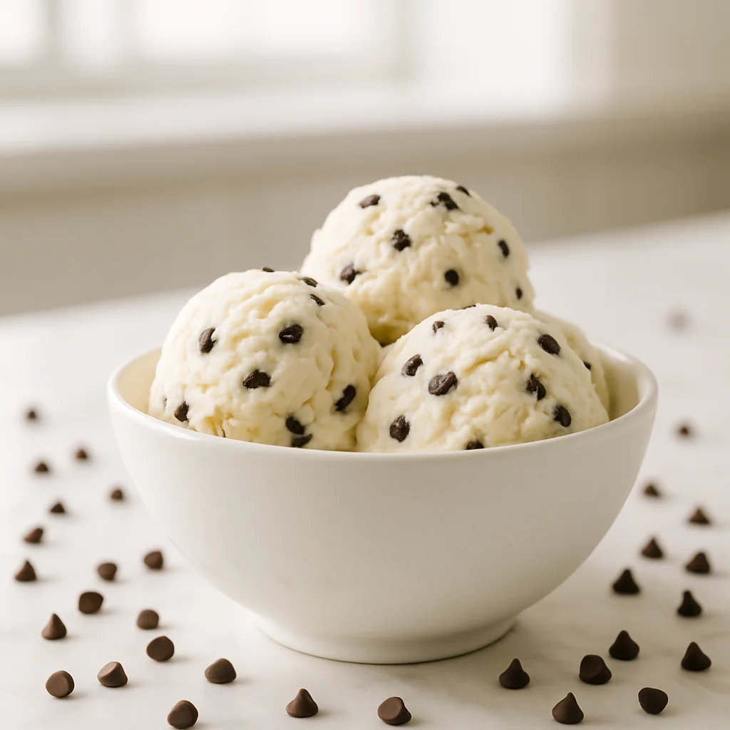 Gelato alla Vaniglia con Gocce di Cioccolato — immagine generata con AI — foto 1