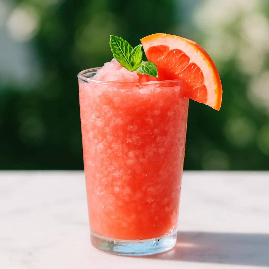 Slush al Pompelmo Rosa e Zenzero — immagine generata con AI — foto 1
