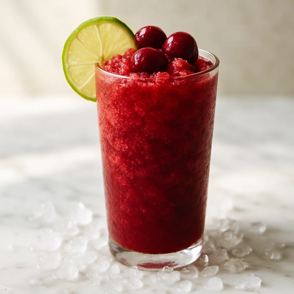 Slush alla Ciliegia e Lime — immagine generata con AI — foto 1