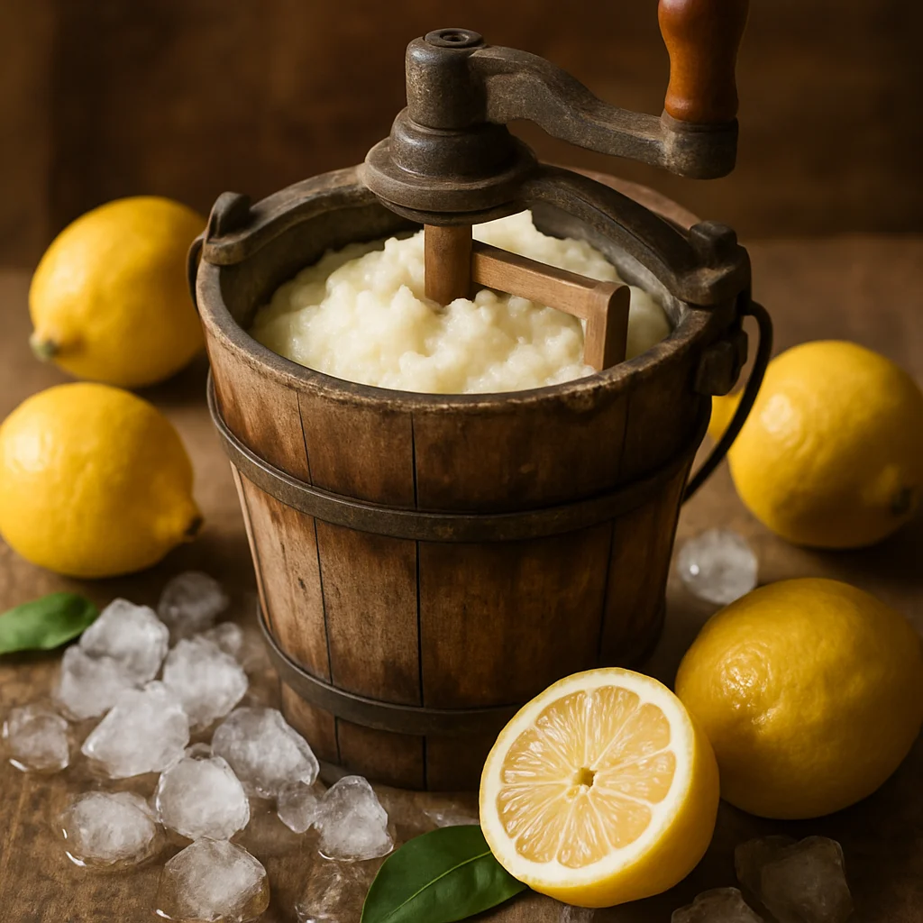 Sorbetto al Limone della Tradizione — immagine generata con AI — foto 1