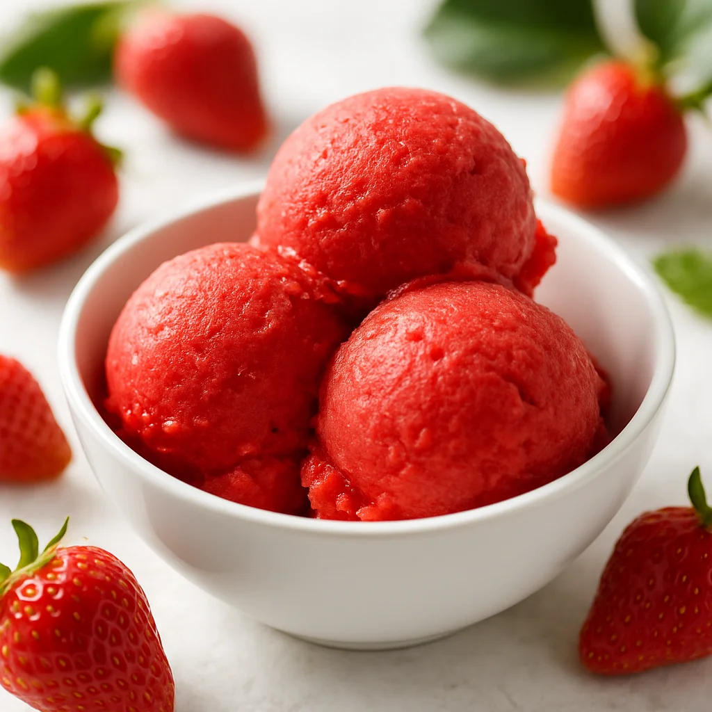 Sorbetto alla Fragola — immagine generata con AI — foto 1